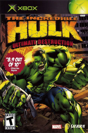 the incredible hulk ultimate destruction clean cover art